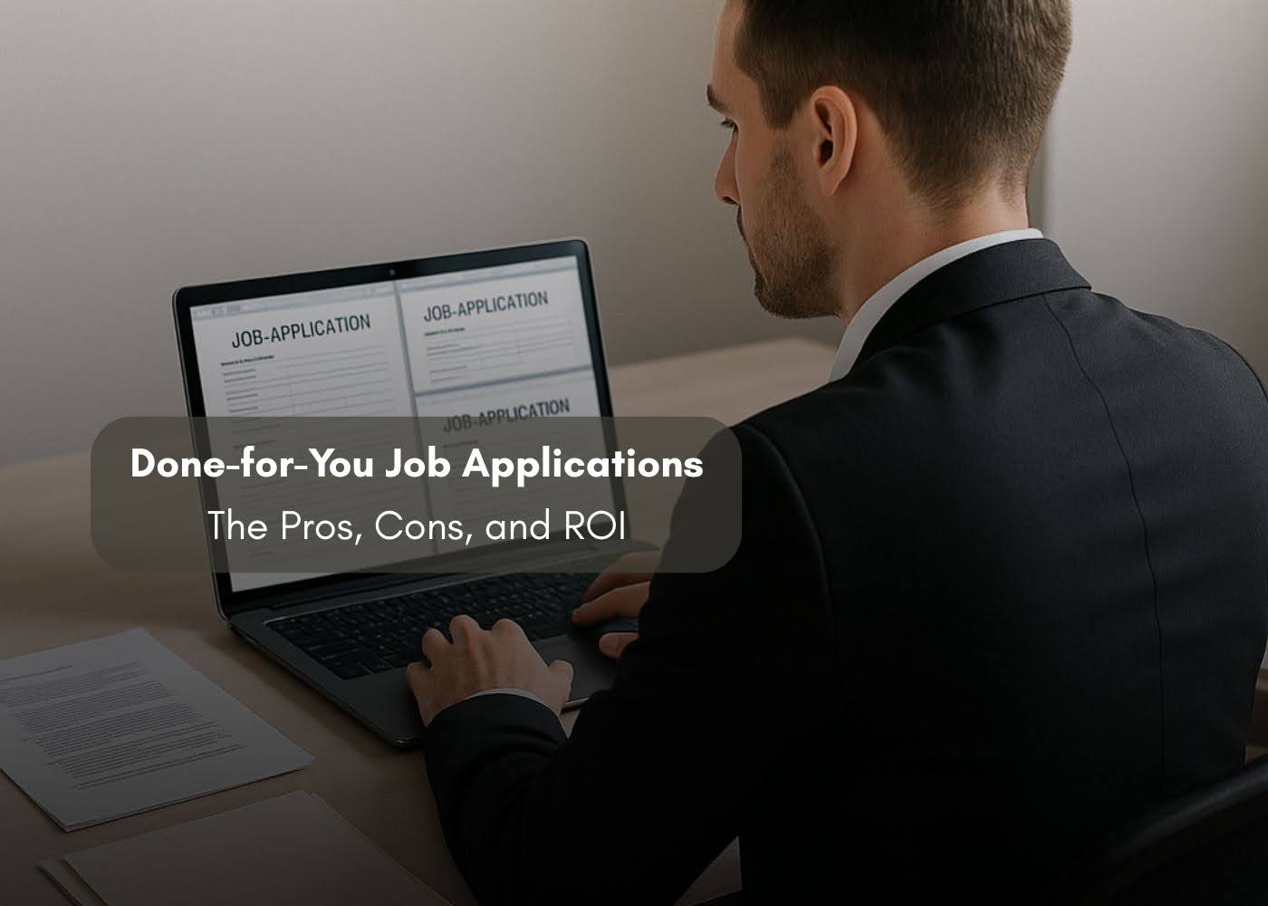 Done-for-You Job Applications: The Pros, Cons, and ROI