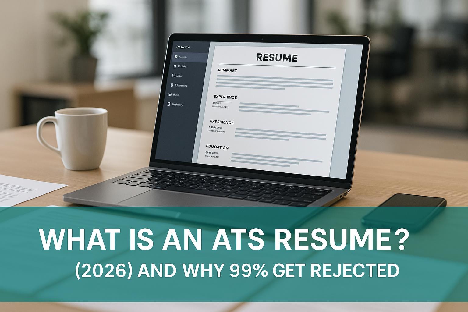 What is an ATS Resume? (2026)(And Why 99% Get Rejected)