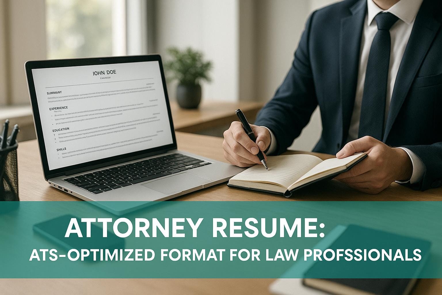 Attorney Resume: ATS-Optimized Format for Law Professionals