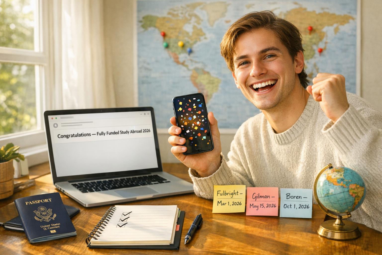 Preview for Fully Funded Study Abroad Programs US Students Are Missing in 2026