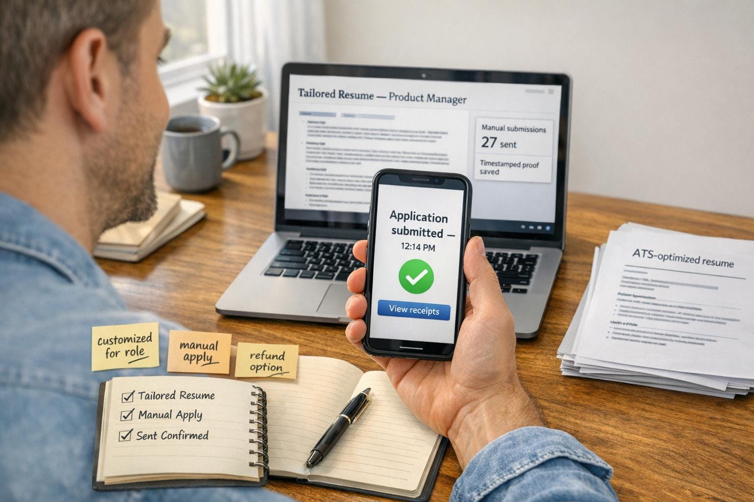 Preview for Done With TopResume? Scale.jobs Create Resume & Apply Jobs For You