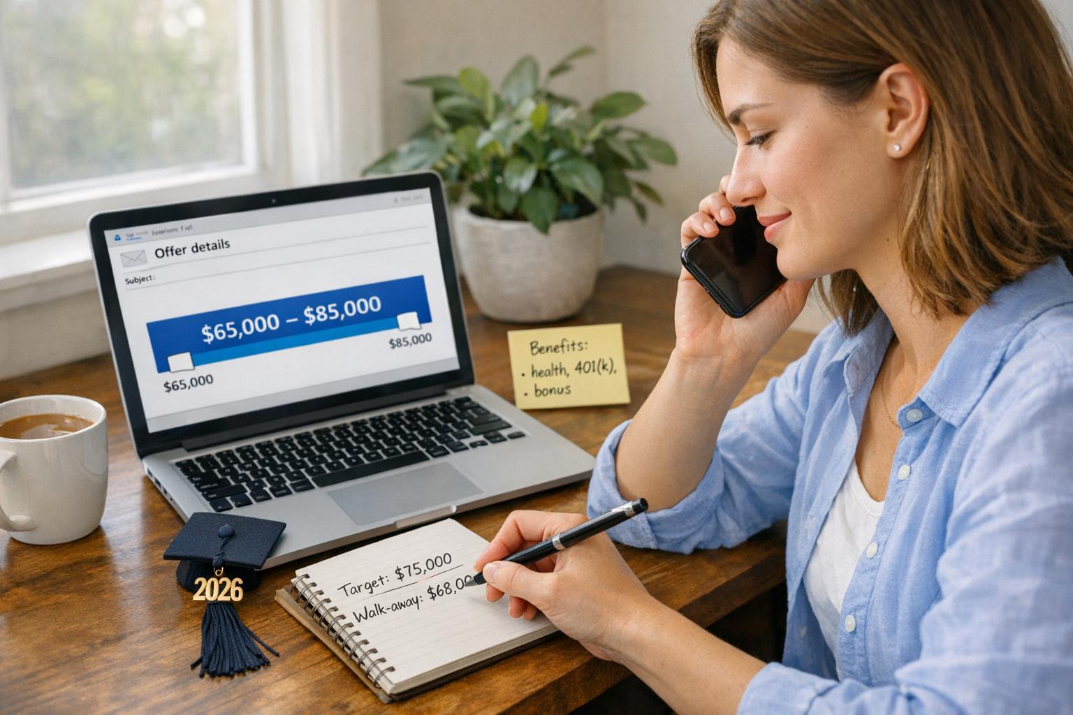 First job salary guide: what class of 2026 should ask