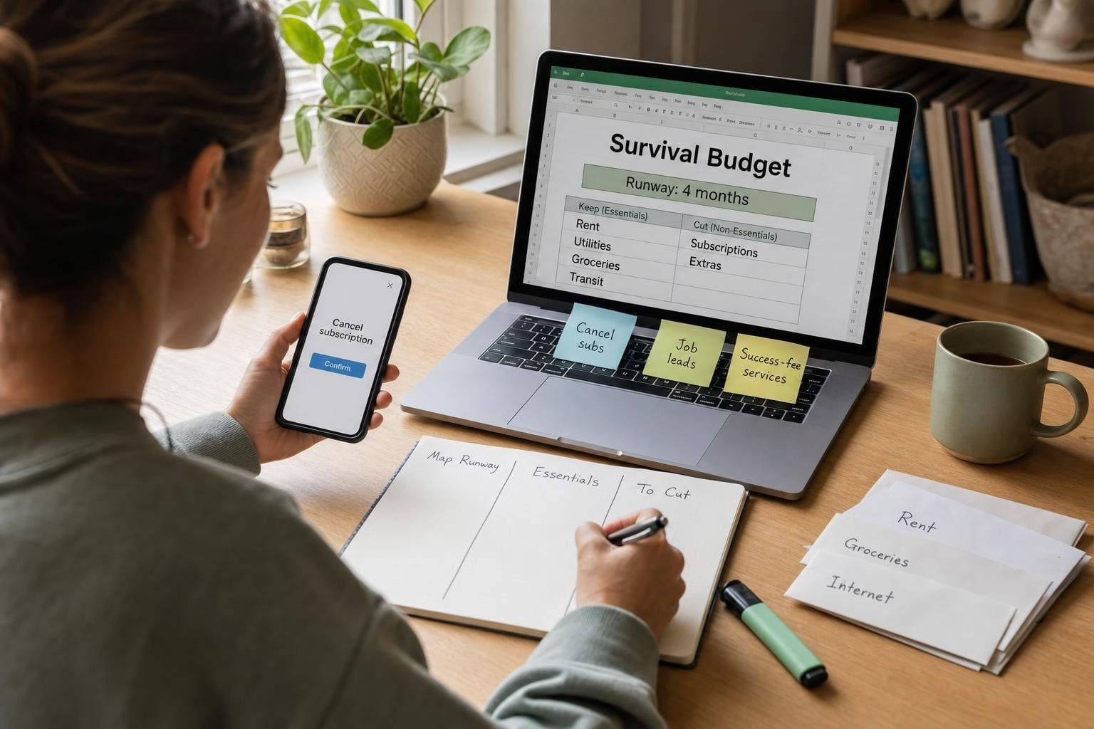 How to Create a Survival Budget During Unemployment