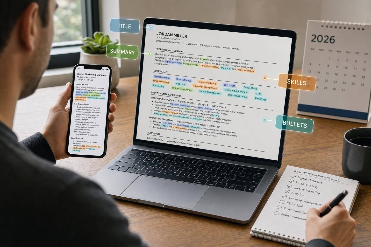 Resume Keywords by Industry: The 2026 Master List