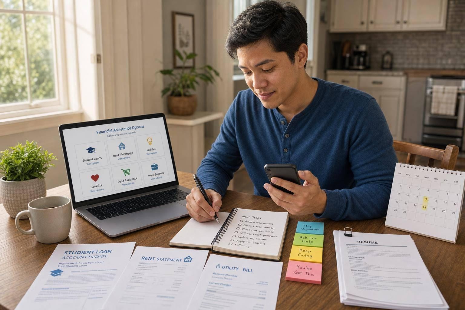 What Financial Assistance Options Exist for Unemployed Borrowers?