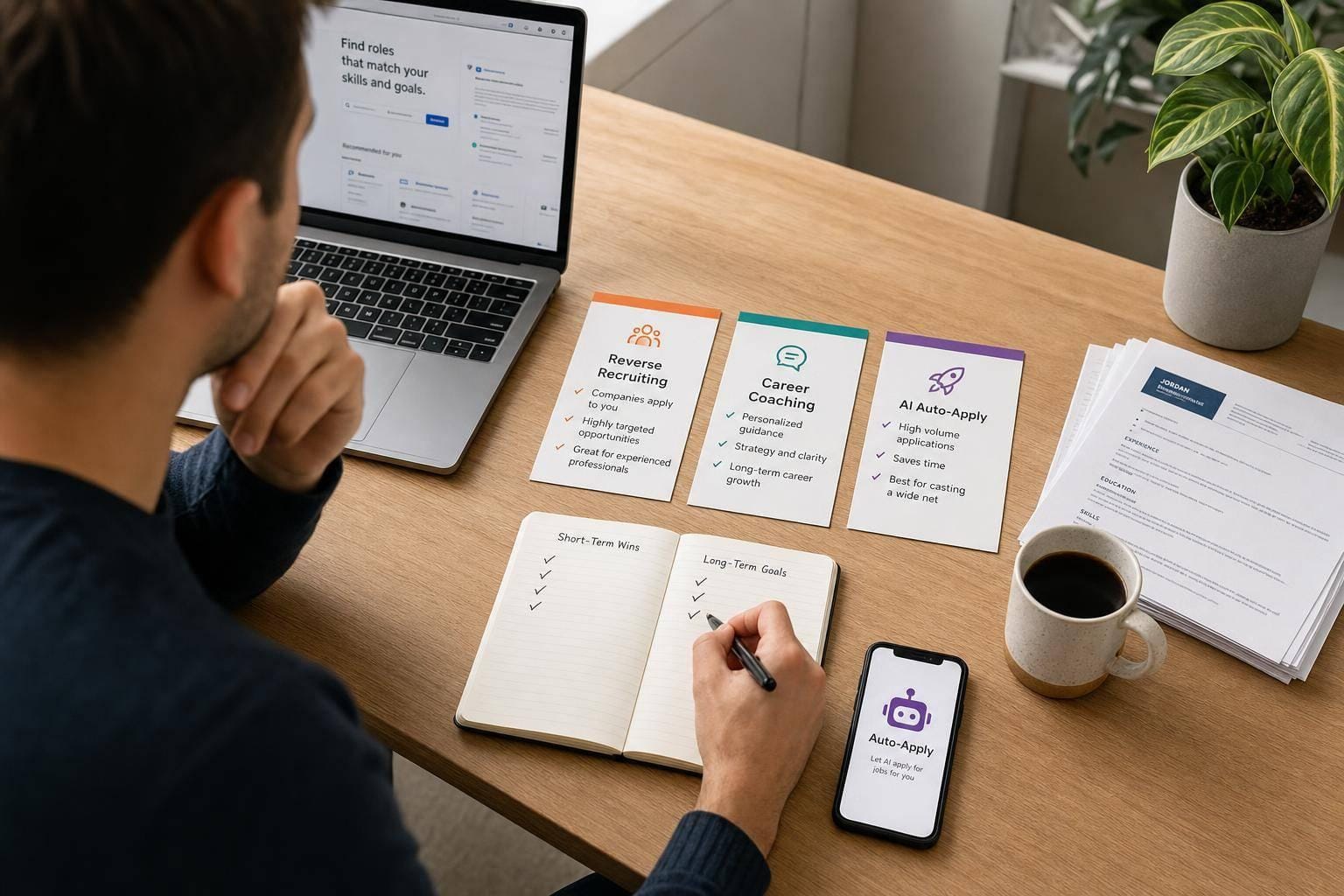 Reverse Recruiting vs. Career Coaching: What's the Difference?