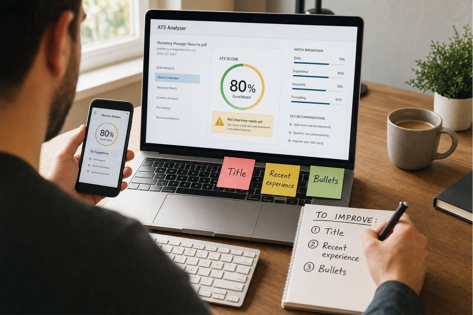 What Your ATS Score Actually Means (And Why 80% Isn't Enough)