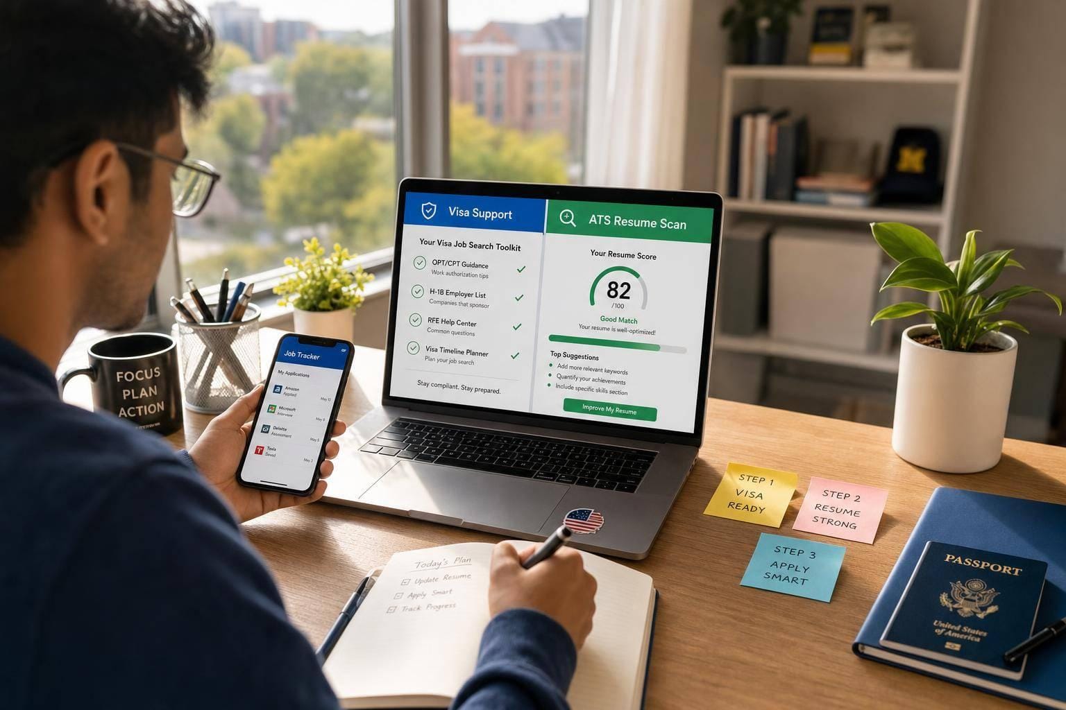 Best job search tools for international students in the US