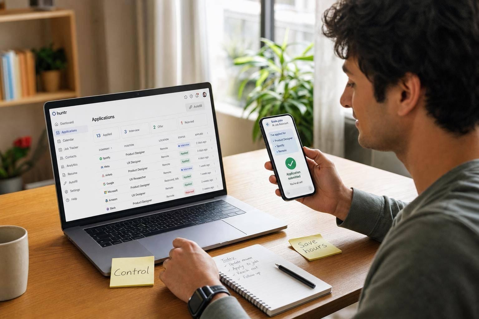 Huntr.co vs Scale.jobs? We compared and get the Real Report