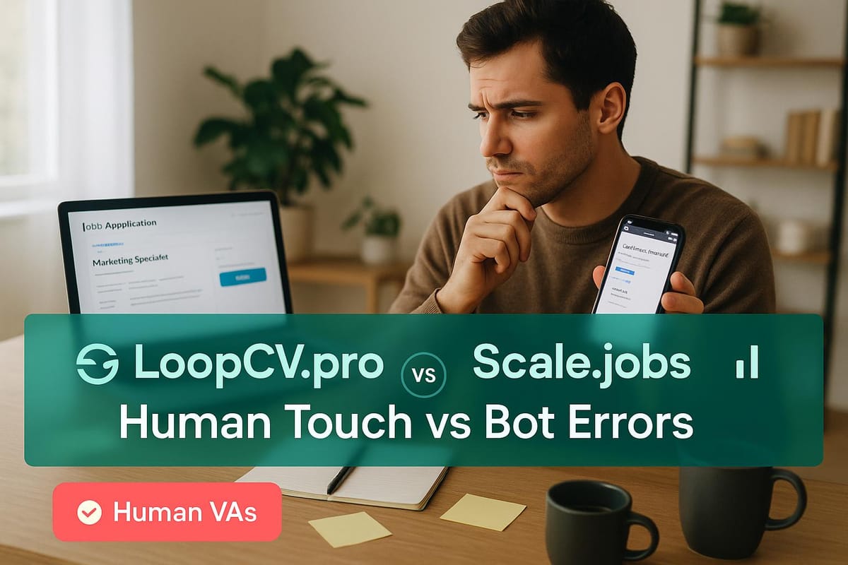 LoopCV.pro vs Scale.jobs: Human Touch vs Bot Errors