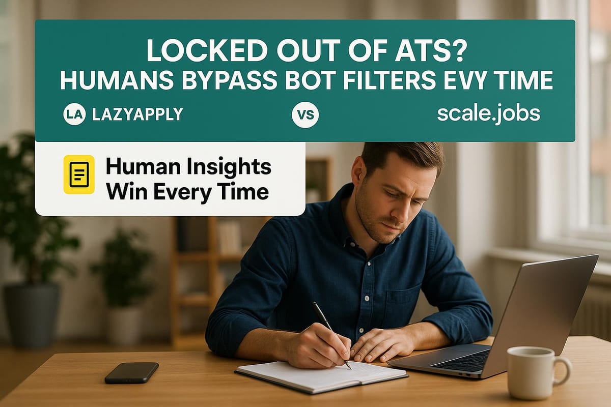 Locked Out of ATS? Humans Bypass Bot Filters Every Time