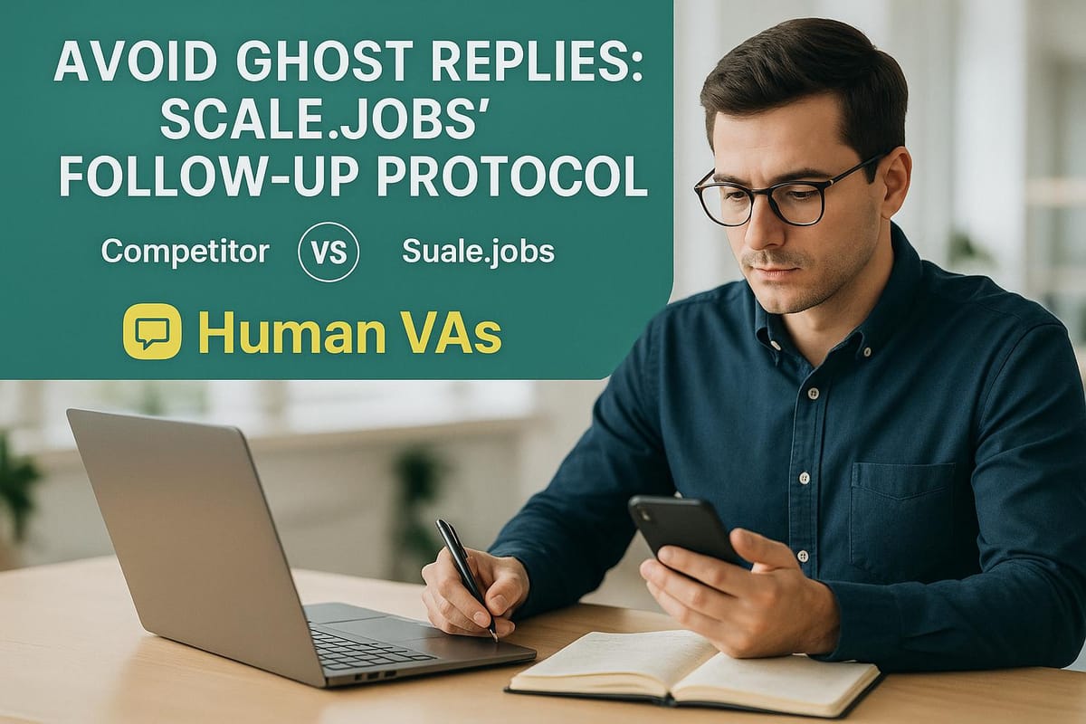 Avoid Ghost Replies: Scale.jobs’ Follow-Up Protocol