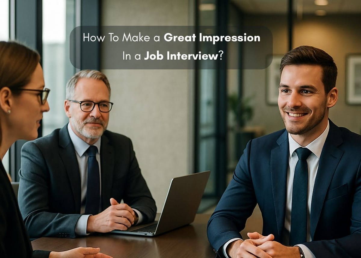 How To Make a Great Impression in a Job Interview?