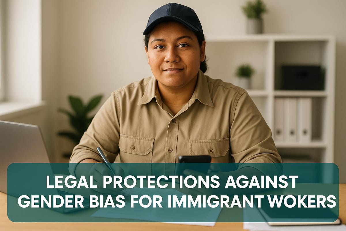 Legal Protections Against Gender Bias for Immigrant Workers