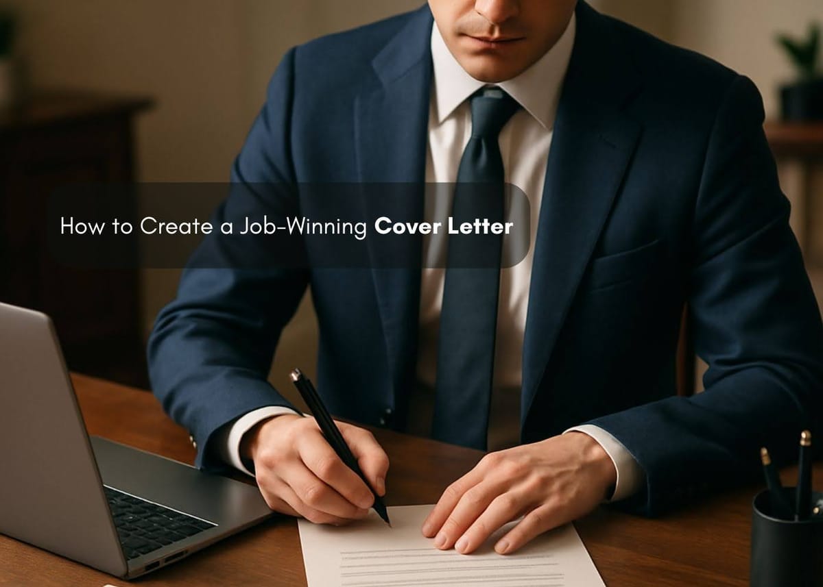 How to Create a Job-Winning Cover Letter