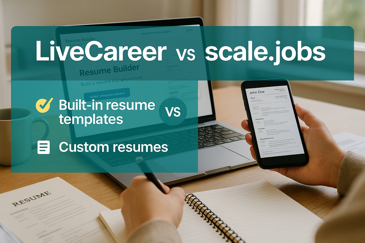 Is LiveCareer Worth It? Scale Jobs Resume Alternative