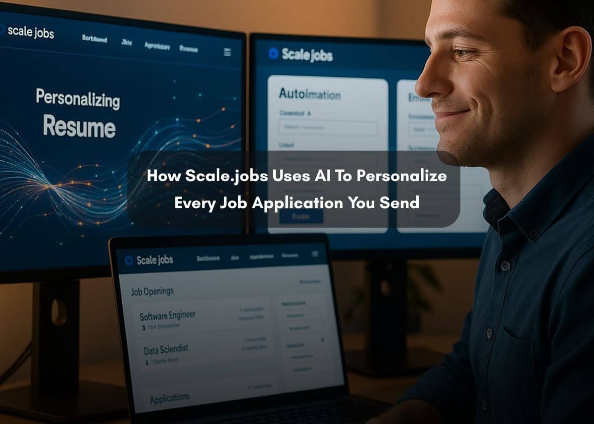 How Scale.jobs Uses AI to Personalize Every Job Application You Send