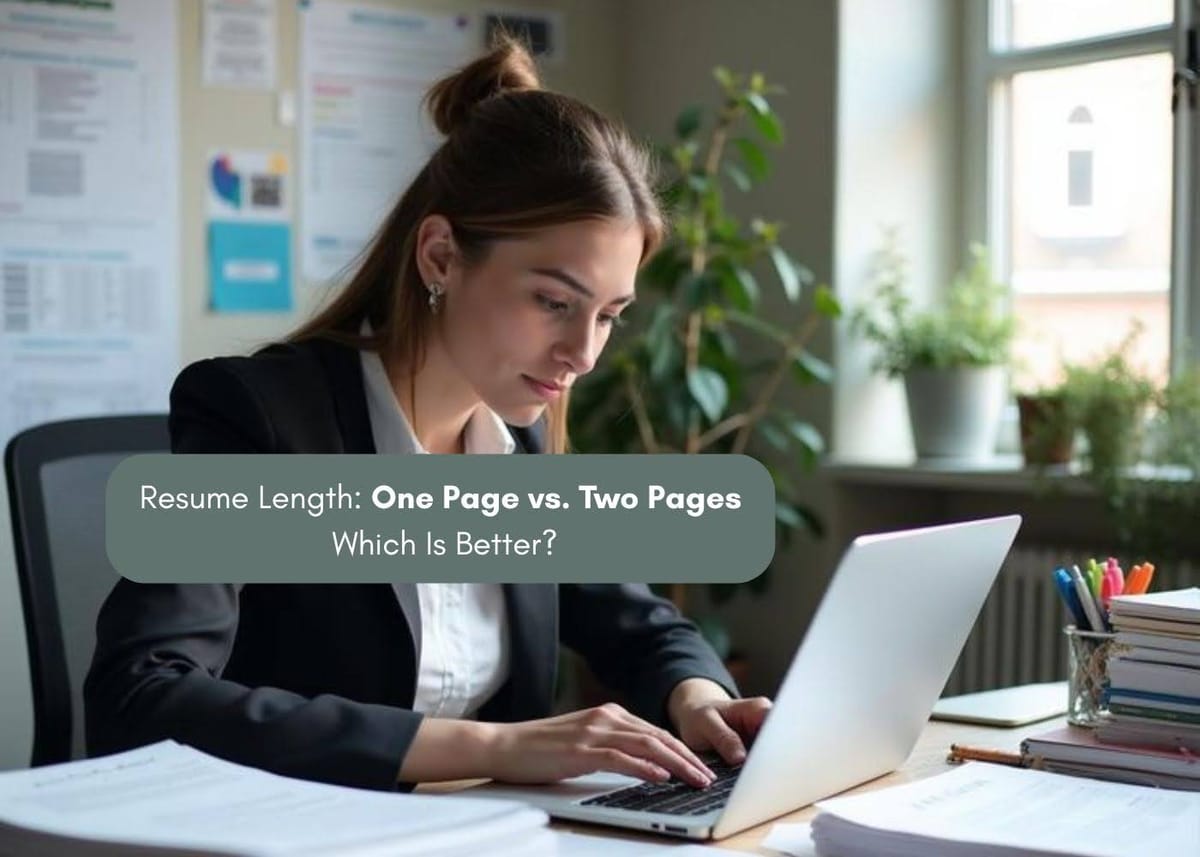 Resume Length: One Page vs. Two Pages – Which Is Better?