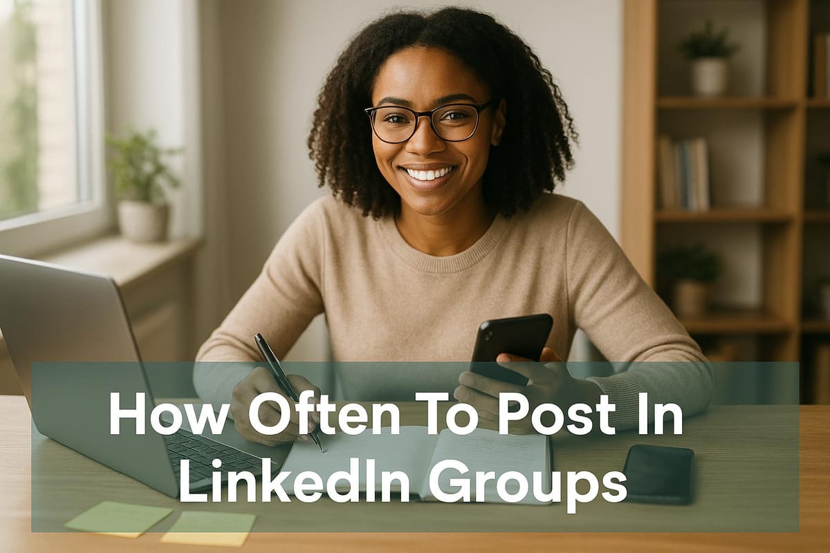 How Often To Post In LinkedIn Groups