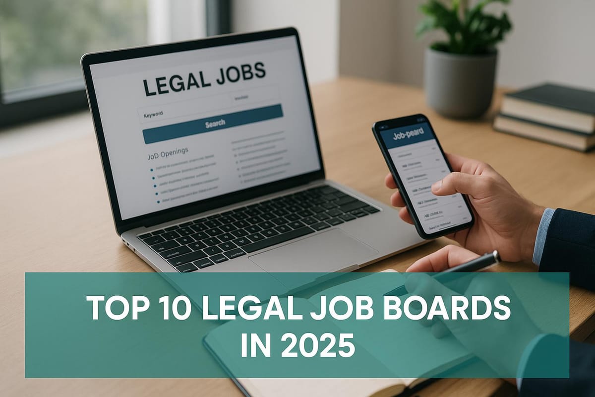 Top 10 Legal Job Boards in 2025