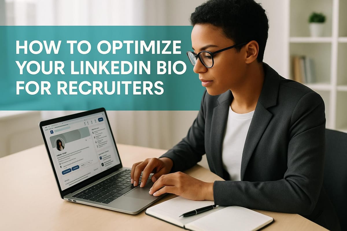 How to Optimize Your LinkedIn Bio for Recruiters