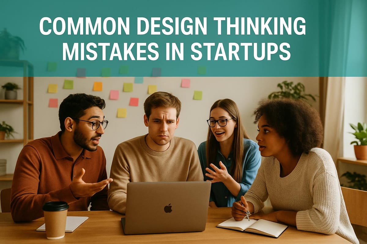 Common Design Thinking Mistakes in Startups