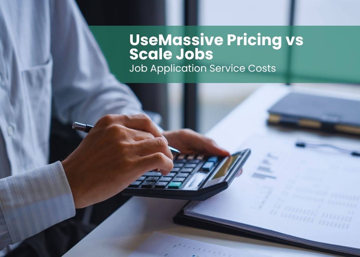 UseMassive Pricing vs. Scale.Jobs: Job Application Service Costs
