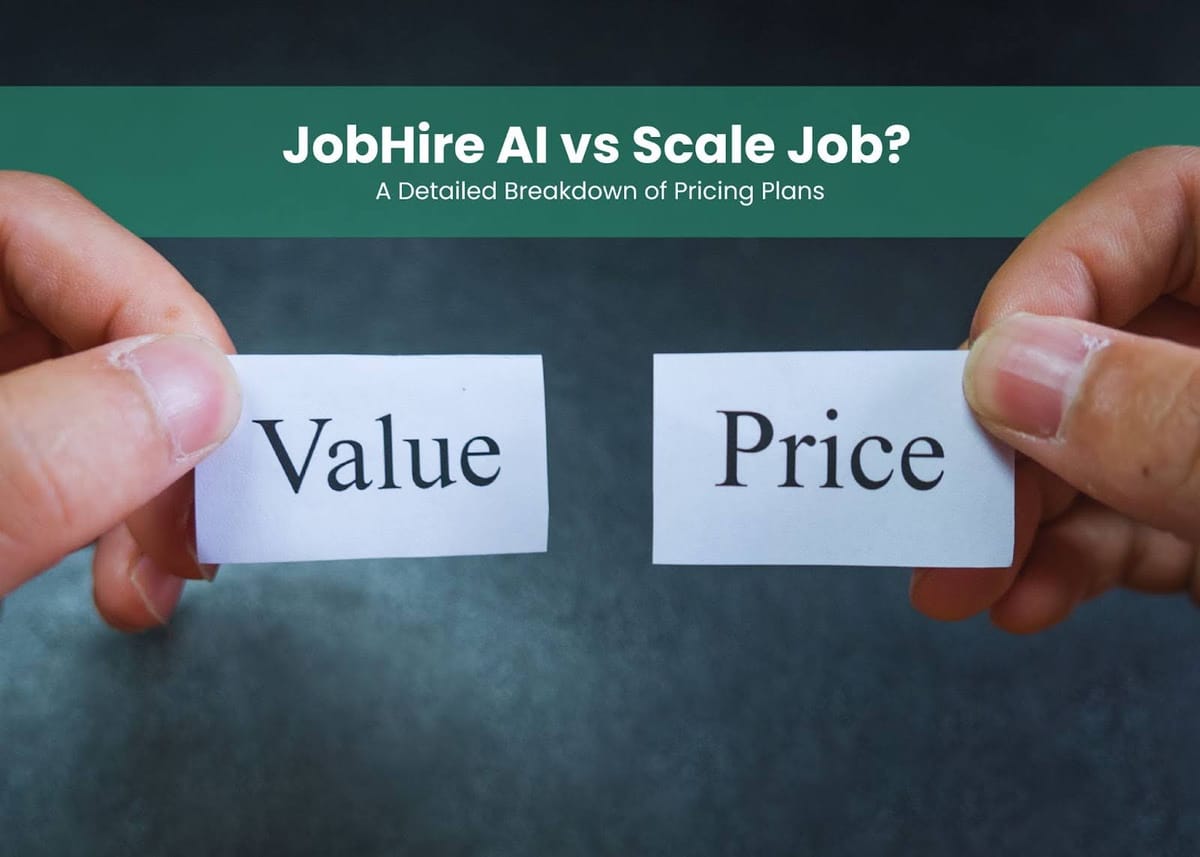 JobHire AI Pricing vs Scale Jobs Pricing | Cost Breakdown