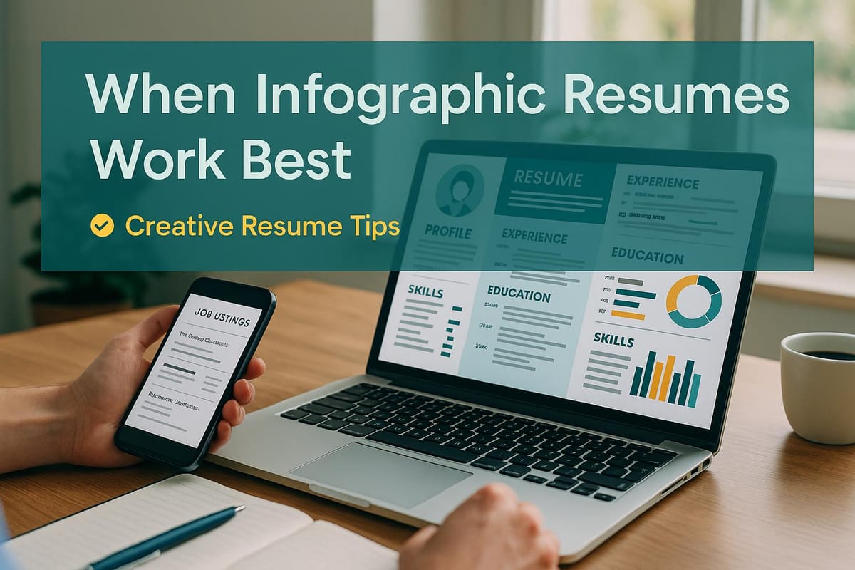 When Infographic Resumes Work Best