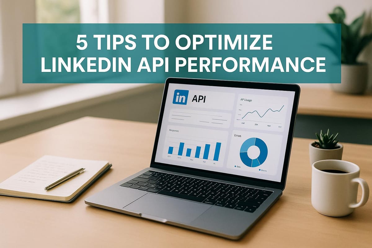 5 Tips to Optimize LinkedIn API Performance