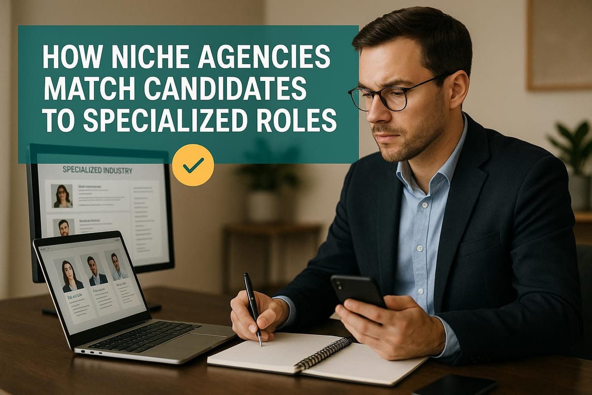 How Niche Agencies Match Candidates to Specialized Roles