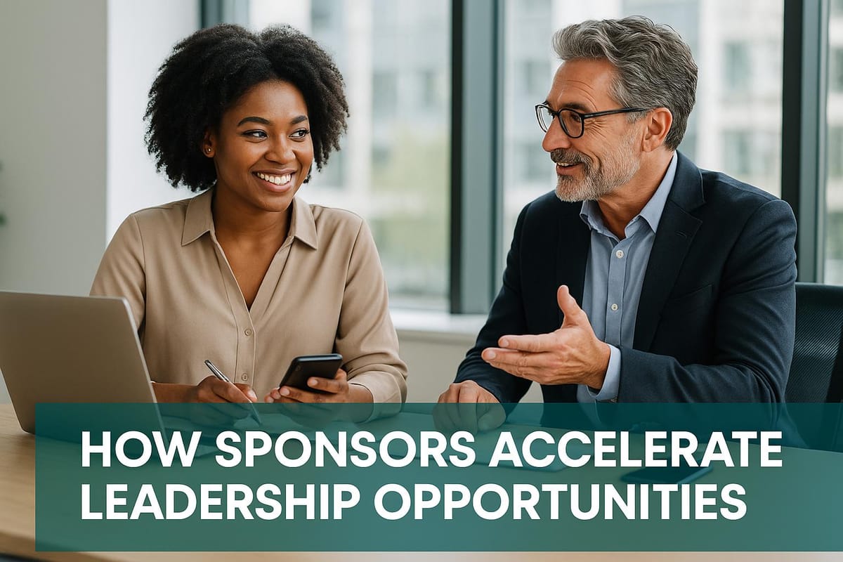 How Sponsors Accelerate Leadership Opportunities