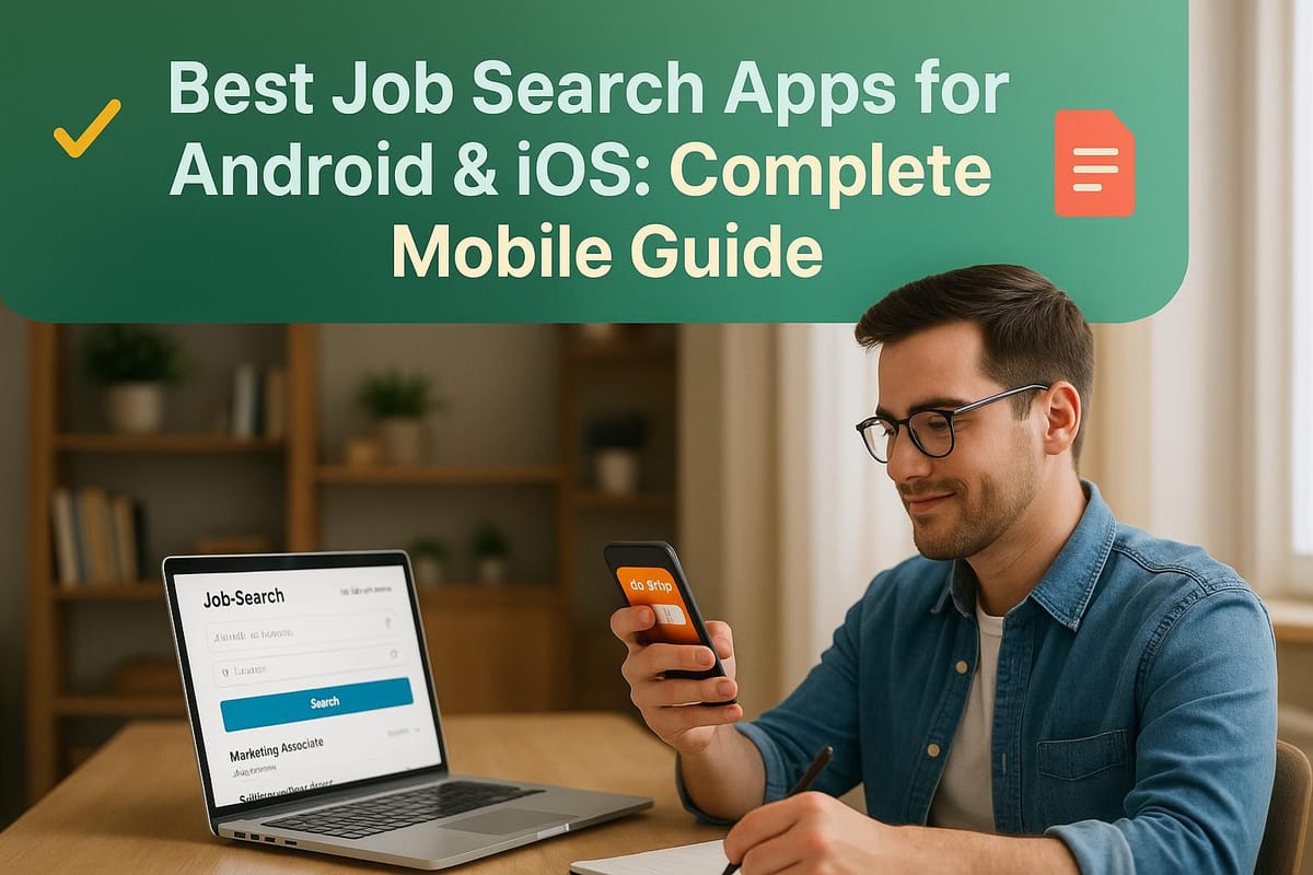 Best Job Search Apps for Android & iOS: Complete Mobile Guide