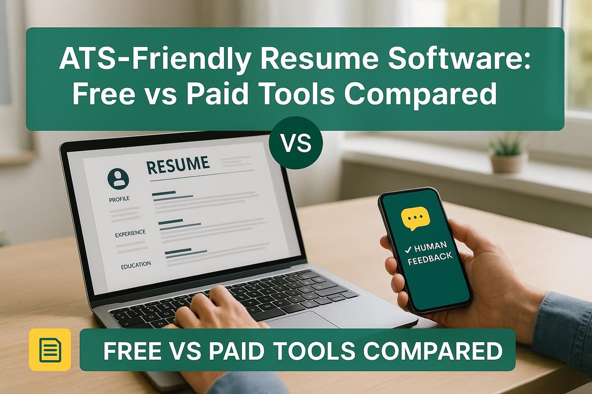 ATS-Friendly Resume Software: Free vs Paid Tools Compared