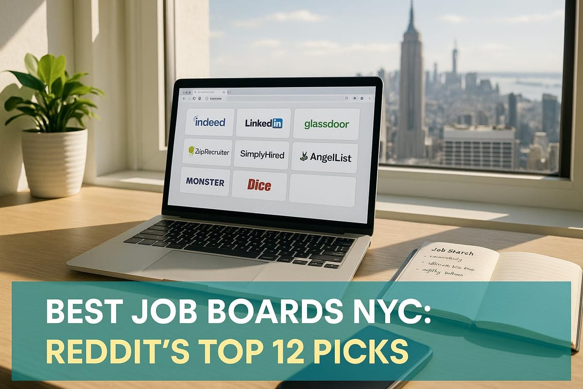 Best Job Boards NYC: Reddit's Top 12 Picks