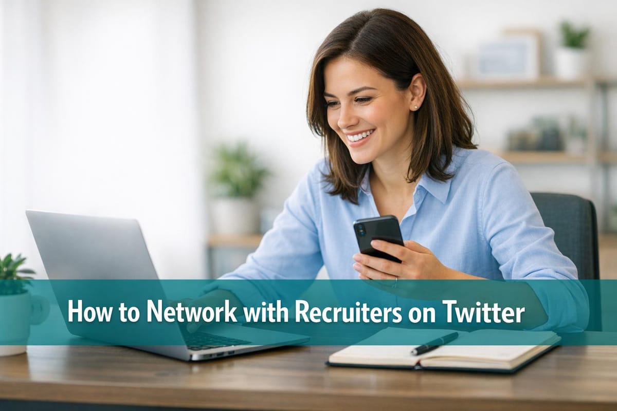 How to Network with Recruiters on Twitter