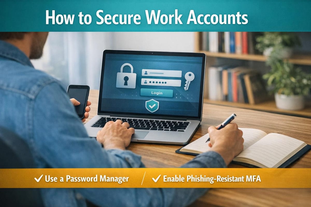 How to Secure Work Accounts
