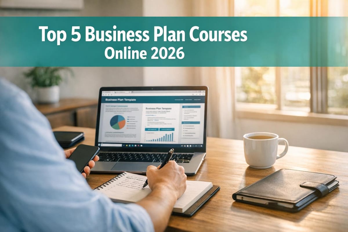 Top 5 Business Plan Courses Online 2026
