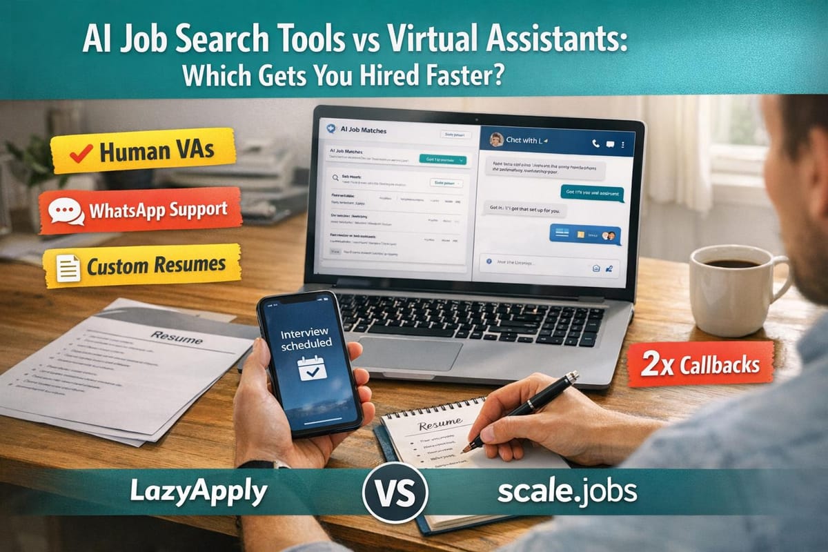 AI Job Search Tools vs Virtual Assistants: Which Gets You Hired Faster?