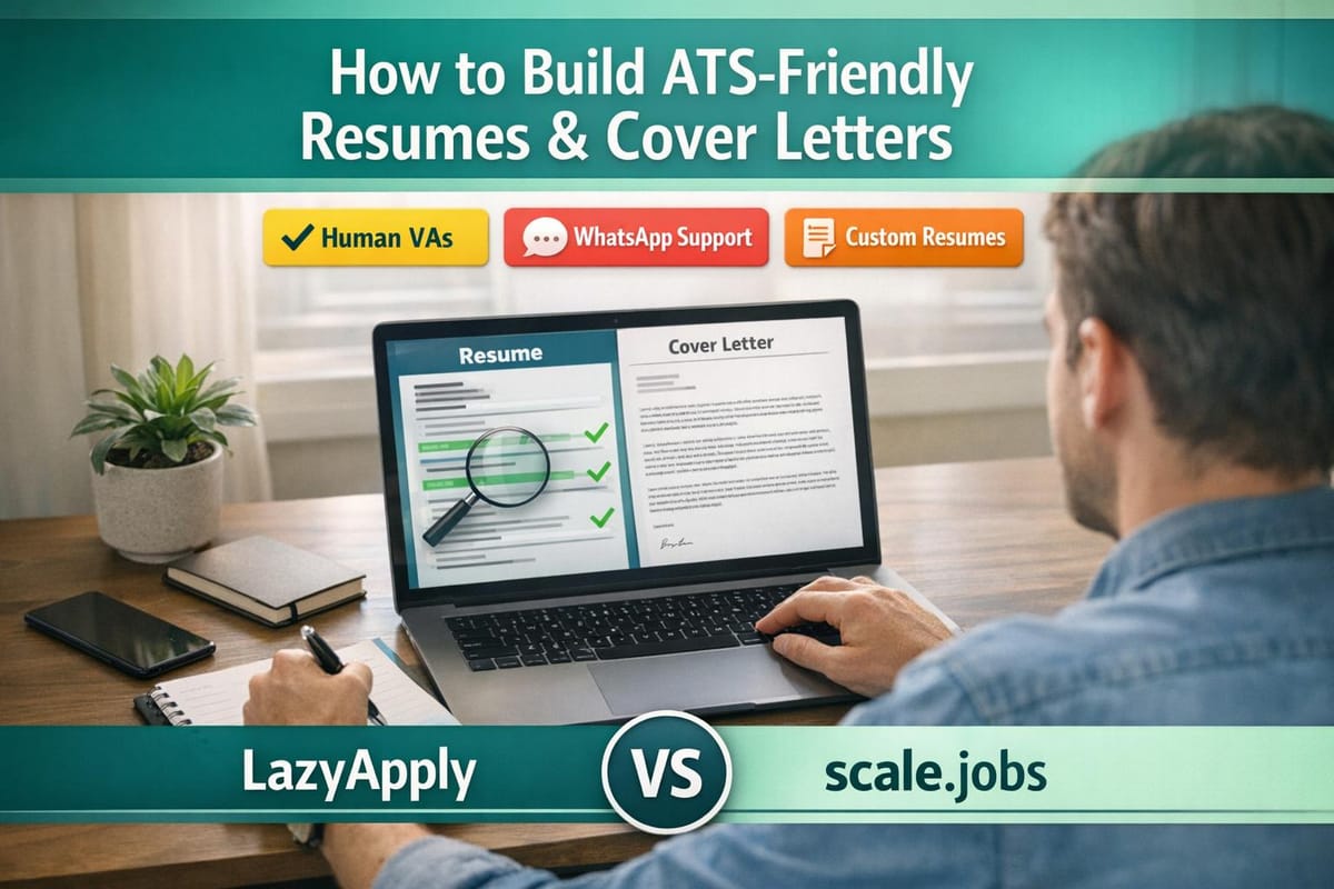How to Build ATS-Friendly Resumes & Cover Letters