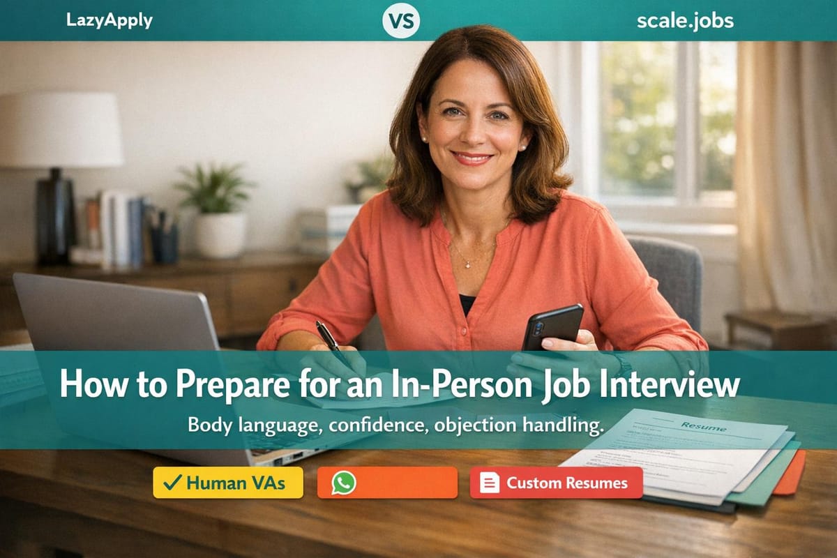 How to Prepare for an In-Person Job Interview