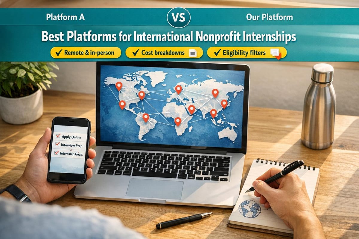 Best Platforms for International Nonprofit Internships