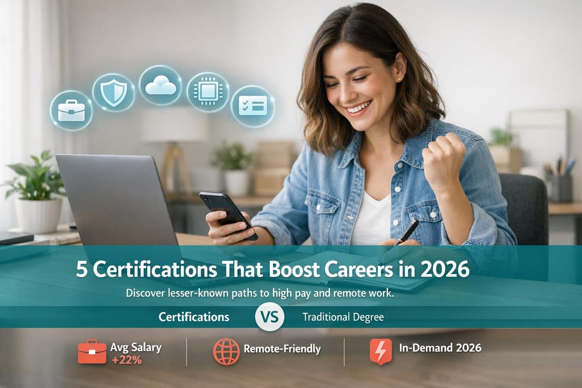 5 Certifications That Boost Careers in 2026