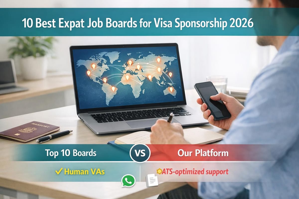 10 Best Expat Job Boards for Visa Sponsorship 2026