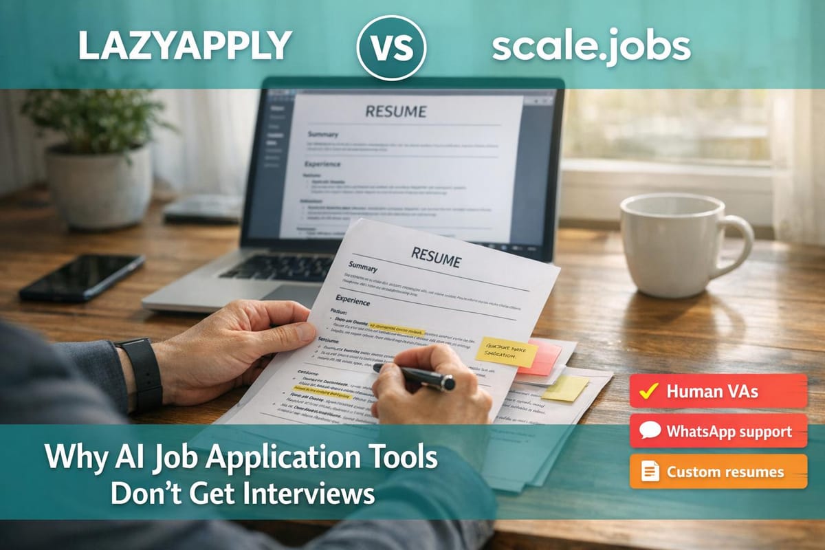 Why AI Job Application Tools Don’t Get Interviews