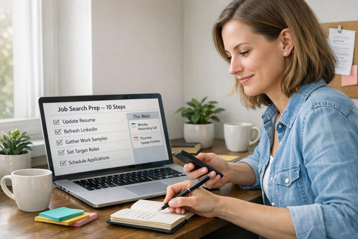 10 Smart Steps to Prepare for Your Job Search