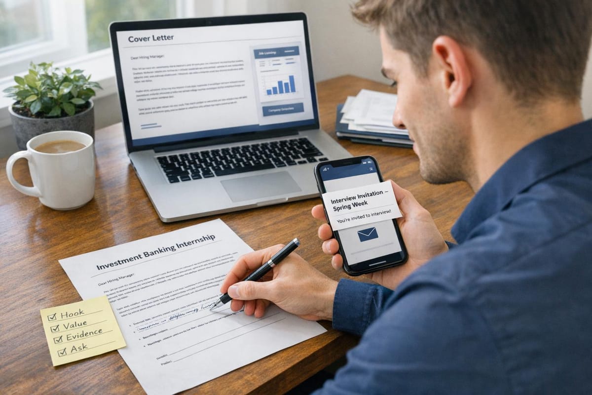 How to Write a Finance Cover Letter That Wins Interviews
