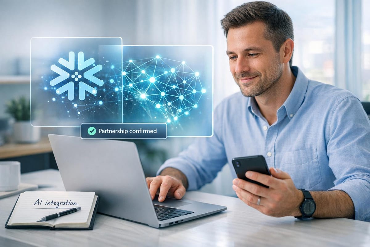 Snowflake partners with OpenAI in $200M AI integration deal