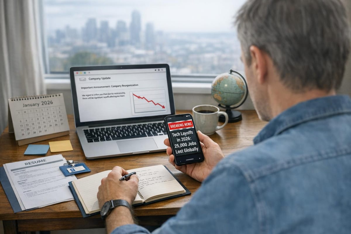 Tech layoffs in 2026 so far total 25,000 jobs lost globally