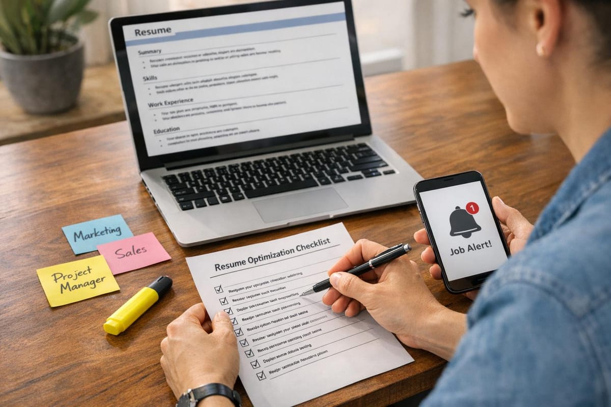 Resume Optimization Checklist Before You Apply to 50+ Jobs